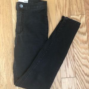 Garage High Wasted Roller Jegging